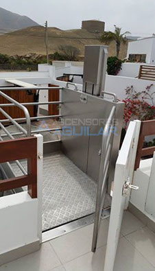 Elevador de Plataforma de Ascensores Aguilar