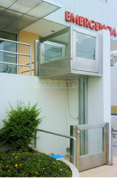 Elevador de Plataforma de Ascensores Aguilar
